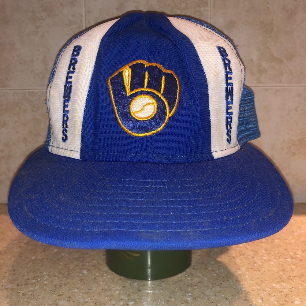 Authentic Vintage Milwaukee Brewers trucker hat